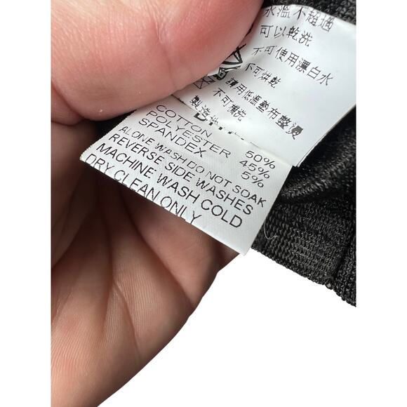 Dita Striped Long Sleeve Cotton-Blend Mini Dress – Women’s Size M - Picture 5 of 5